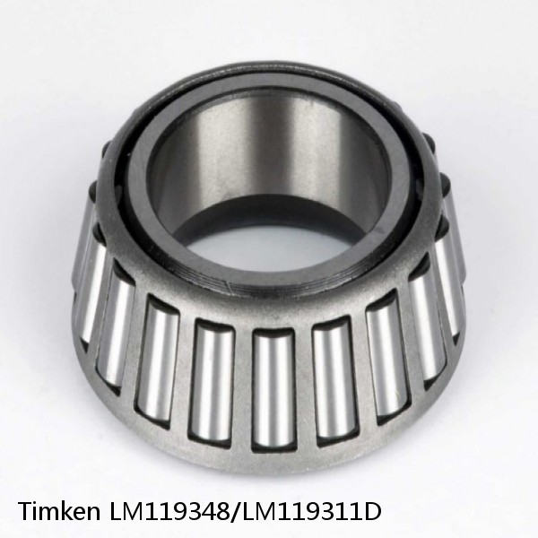 LM119348/LM119311D Timken Tapered Roller Bearings #1 small image