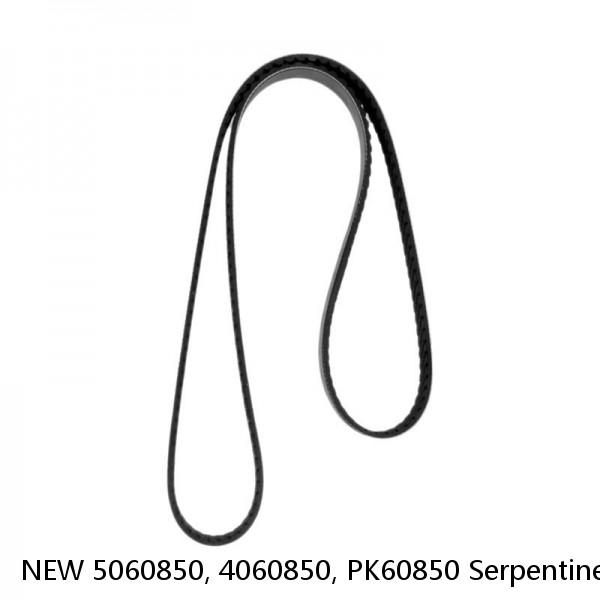 NEW 5060850, 4060850, PK60850 Serpentine Belt- Goodyear Gatorback The Quiet Belt