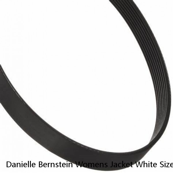 Danielle Bernstein Womens Jacket White Size Small S Belted Satin Blazer $99 #006
