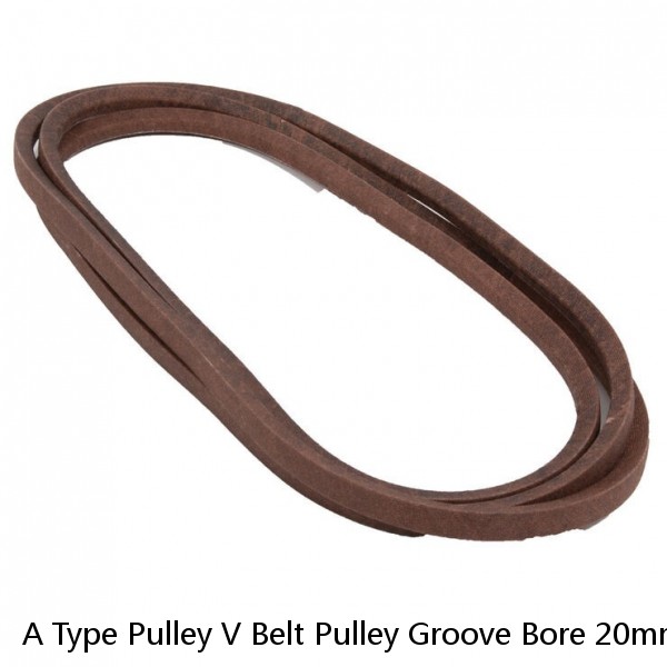 A Type Pulley V Belt Pulley Groove Bore 20mm for A Belt Engine Motor 170F 168F #1 image