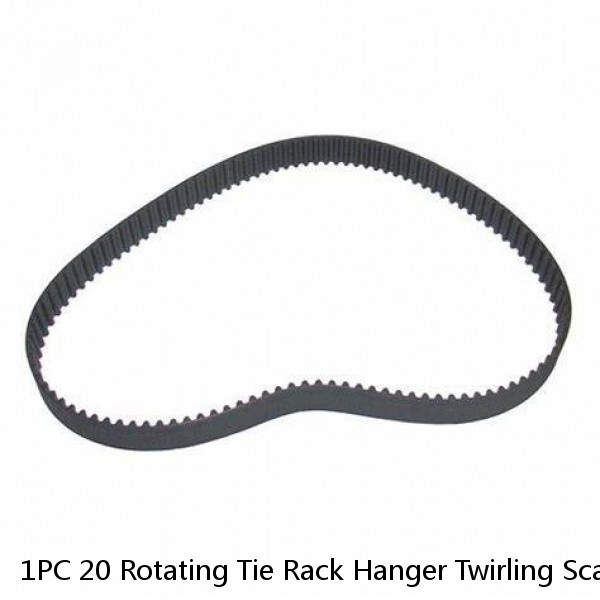 1PC 20 Rotating Tie Rack Hanger Twirling Scarf Belt Holder UK Tie Hook BEST Q2V0 #1 image